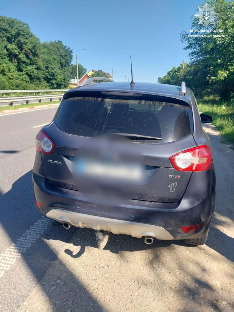 Тернопільські патрульні виявили автомобіль, який перебував в розшуку