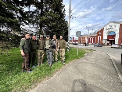 Голова Тернопільської облради відвідав воїнів на Бахмутському напрямку