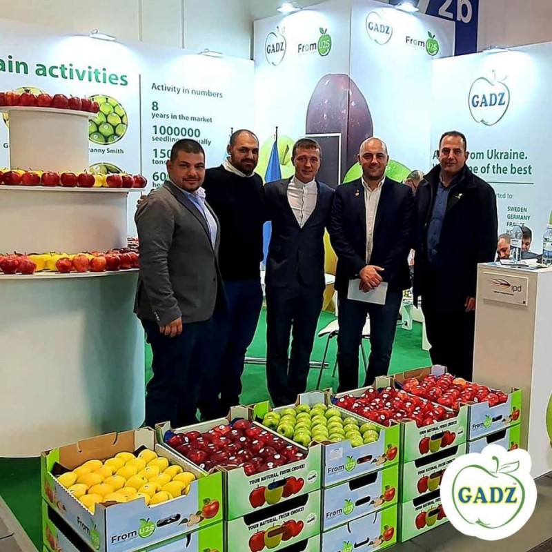 Фермерське господарство «ГАДЗ» представило кращі сорти яблук на міжнародній виставці в Берліні