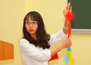 Китаянка впродовж року навчатиме тернопільських студентів своєї мови (фото)