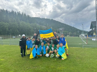 Футбольна команда з Тернопільщини виступила на турнірі для дітей та молоді у Польщі