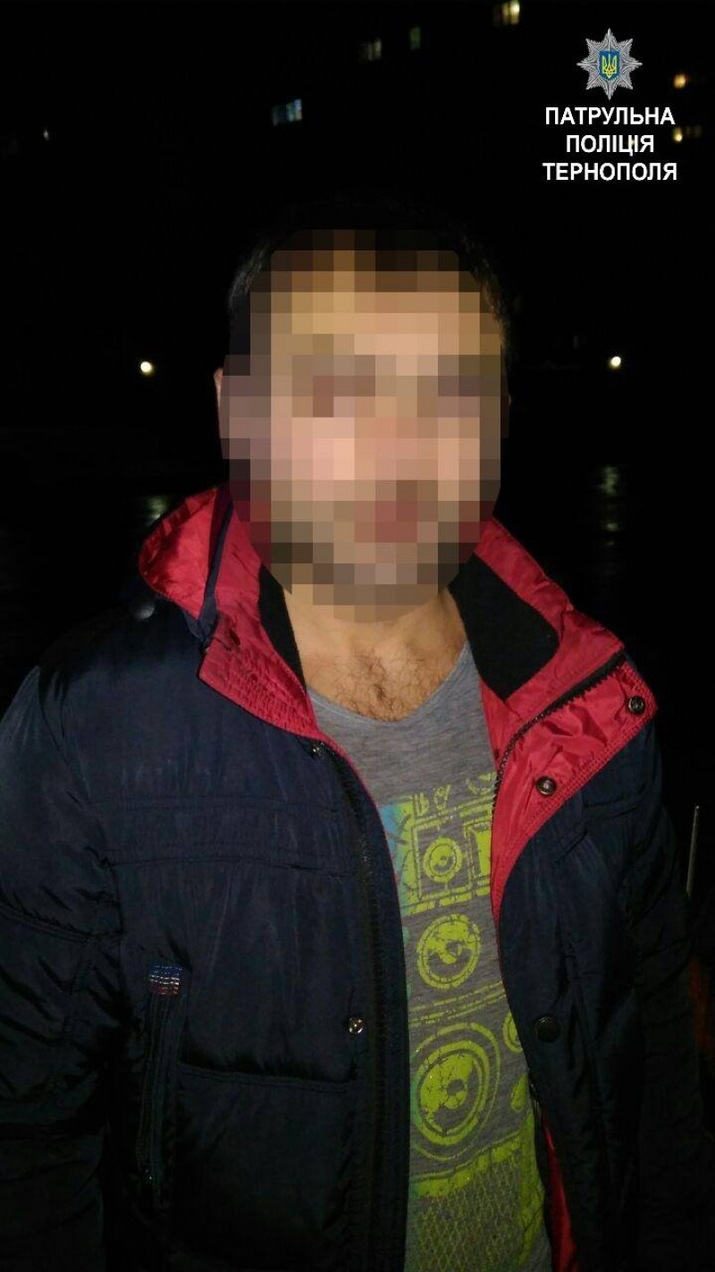 У Тернополі патрульні затримали нелегального мігранта