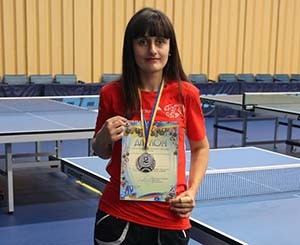 Тернопільська тенісистка стала срібною призеркою чемпіонату України