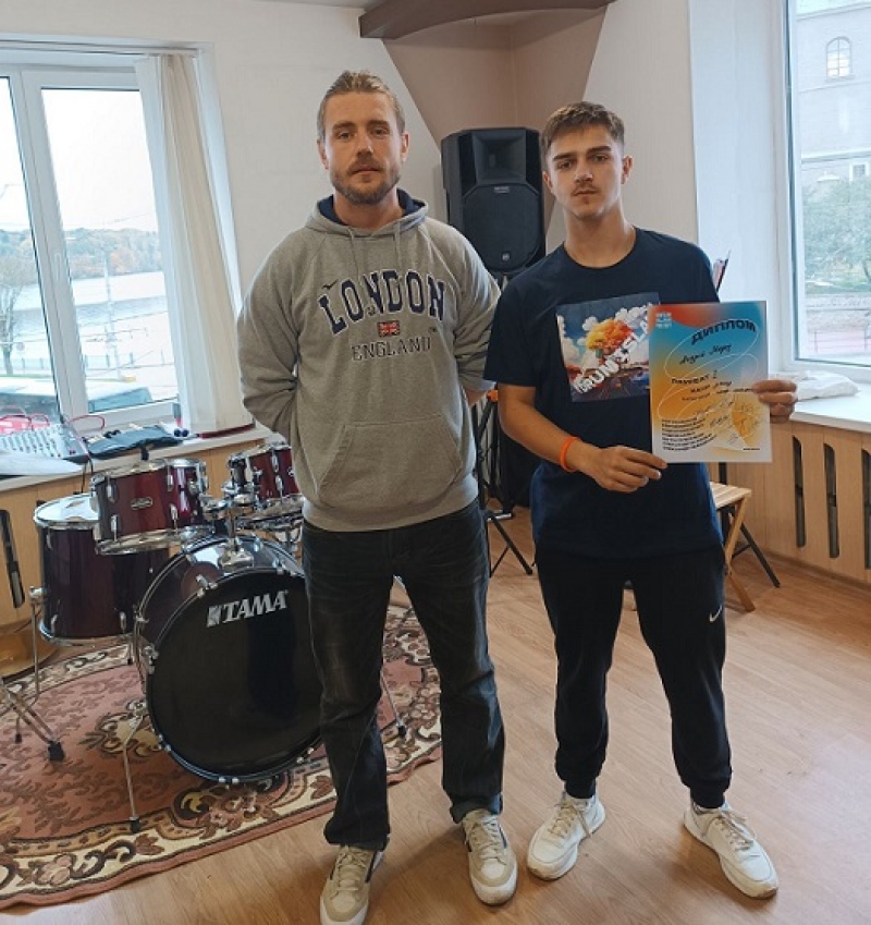 Тернопільський студент — переможець всеукраїнського барабанного комплексу