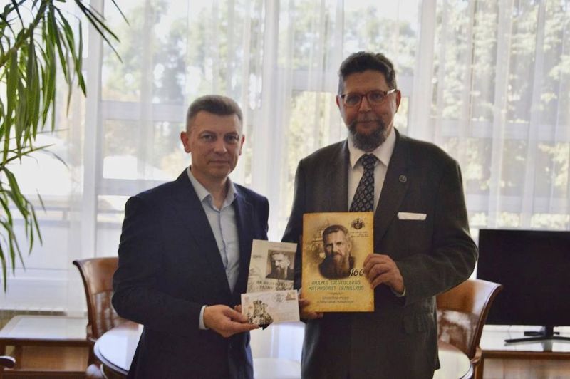 Володимир Болєщук зустрівся із нащадком митрополита Андрея Шептицького