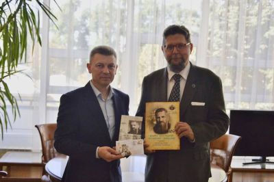 Володимир Болєщук зустрівся із нащадком митрополита Андрея Шептицького