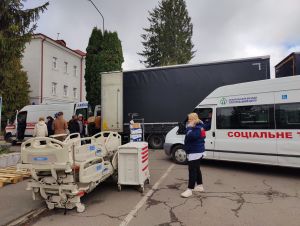 Одна з лікарень Тернополя отримала допомогу від іноземних благодійників