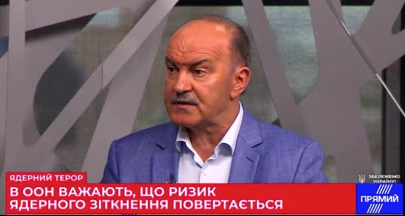 «Треба бити у дзвони і вимагати негайно припинити безчинства», – Михайло Цимбалюк про ситуацію на Запорізькій АЕС (відео) 