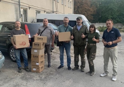 Продукти та ліки від «Української команди» отримали воїни на Запорізькому, Лиманському та Херсонському напрямках