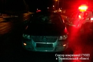 У Тернополі під колесами авто загинув пішохід