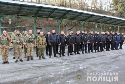 Тернопільські поліцейські вирушили на схід України