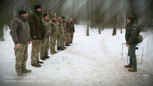 За самовіддану службу: військових 105-ї бригади відзначили нагородами