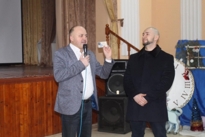 Хоростків на Тернопільщині вчора відвідав Віталій Марків
