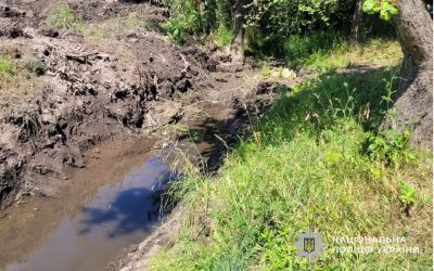 Житель Тернопільщини отримав кримінальне провадження за те, що почистив потічок
