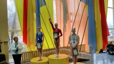 Тернопільська гімнастка - чемпіонка Всеукраїнської Гімназіади