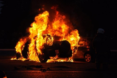 Досі з’ясовують, хто підпалив машину відомого активіста з Тернопільщини