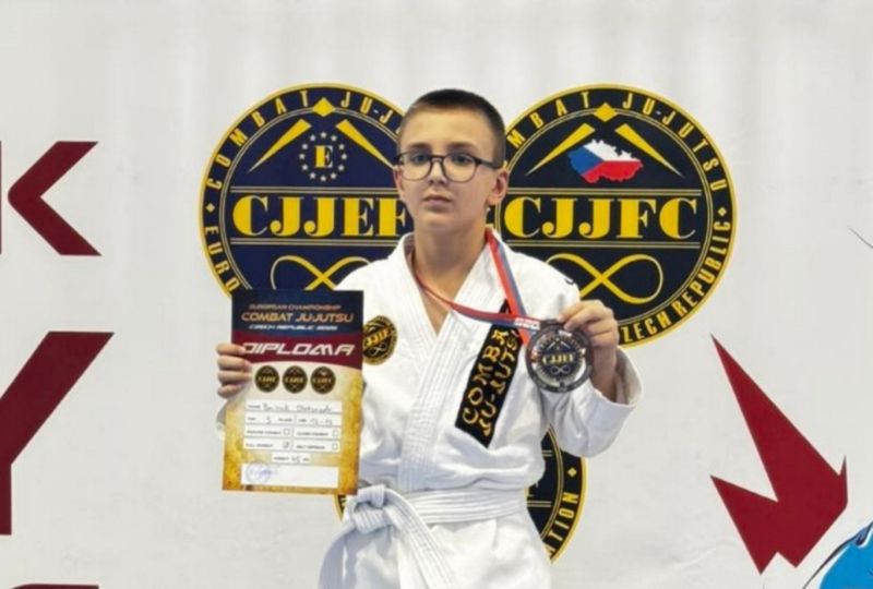 Юний спортсмен Сашко Байрак з Тернопільщини — бронзовий призер Чемпіонату Європи