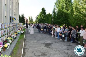 У Шумську вшанували пам’ять полеглих Героїв України
