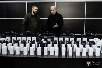 Тернопіль закуповує квадрокоптери Mavic 3T для ЗСУ
