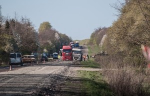 На дорозі Тернопіль-Кременець працює спецтехніка (фото)