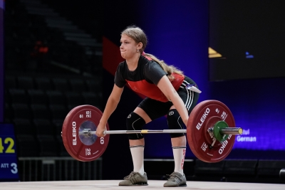 Важкоатлетка з Тернопільщини виборола «срібло» та «бронзу» на чемпіонаті Європи