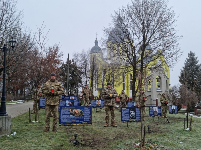 У Підгайцях відкрили Пагорб пам’яті воїнам, які загинули на війні