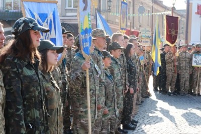 На Тернопільщині пройшов обласний марш патріотів (фото)