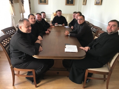 У святині на Тернопільщині засідали священники