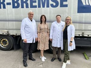Тернопільська дитяча лікарня отримала допомогу від іноземних благодійників