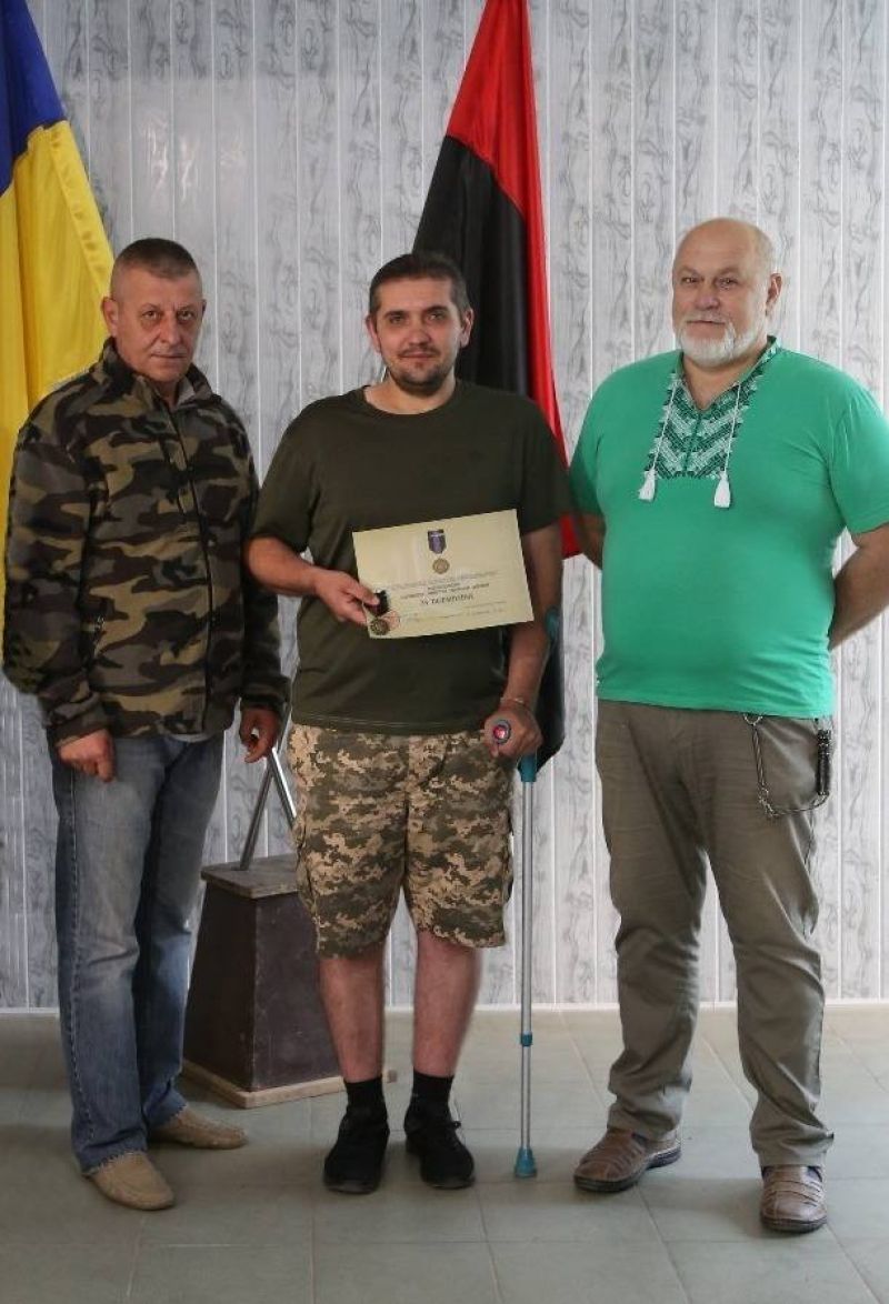 Тернопільського захисника нагородили медаллю «За поранення»