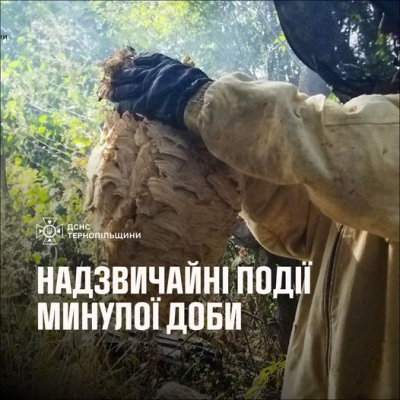 Рятувальники 4 рази залучалися до ліквідації назвичайних ситуацій на Тернопільщині