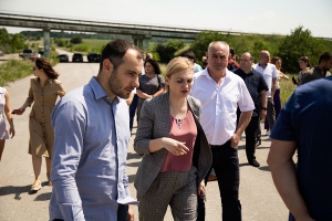 Голова Державного агентства автомобільних доріг проінспектував ремонт дороги на Тернопільщині