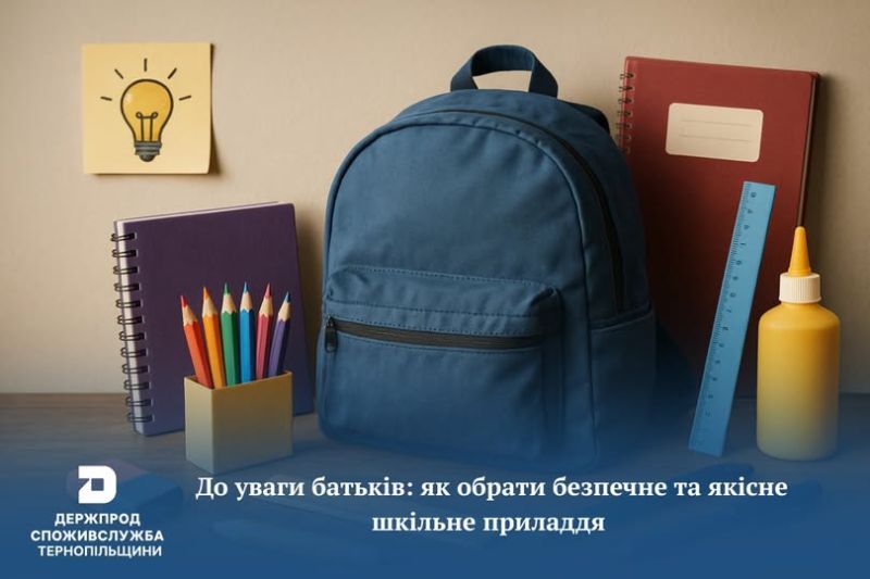 Як батькам обрати безпечне та якісне шкільне приладдя для свого школяра?