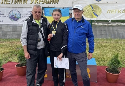 Легкоатлетка з Тернопільщини здобула “золото” на чемпіонаті України
