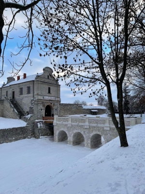 У Збаразькому замку відреставрували міст