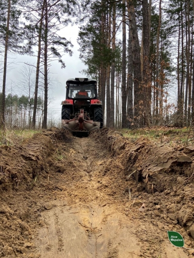 На Тернопільщини створюють мінералізовані смуги на території лісових господарств