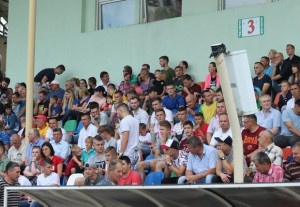 Матч на міському стадіоні Тернополя зібрав рекордну кількість вболівальників
