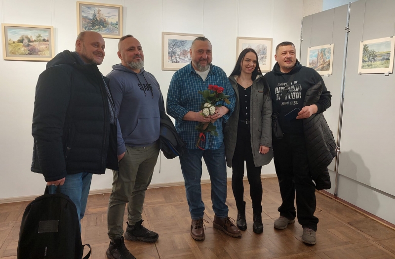 У музеї в Рівному діє художня виставка уродженця Тернопільщини