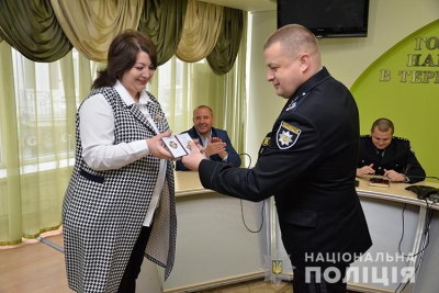 Тернопільські поліцейські отримали відзнаки МВС