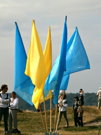 Як зустріла День Незалежності нескорена гора Кременця (ФОТО)