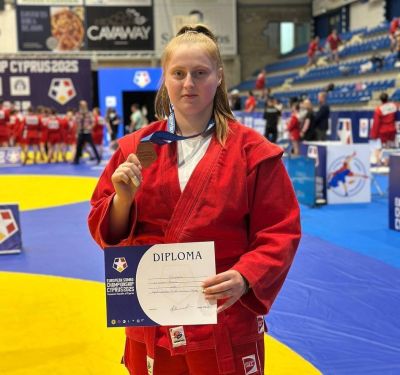 Тернопільська студентка здобула «бронзу» на Чемпіонаті Європи з самбо