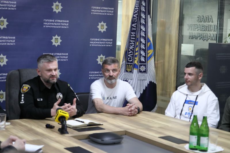 Захисник «Азовсталі» Михайло Діанов став працівником поліції Тернопільщини
