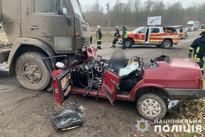 В автотрощі на Тернопільщині загинула жінка