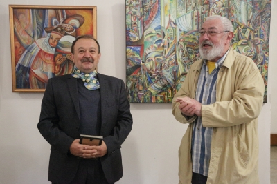У Тернополі презентували виставку живопису Володимира Якубовського (фото, відео)