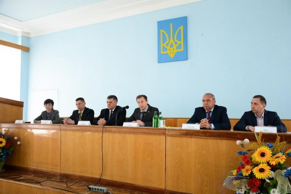 Нового очільника Монастирищини представив Микола Люшняк