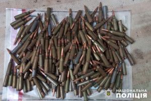 Жителя Кременеччини поліцейські підозрюють у незаконному зберіганні боєприпасів
