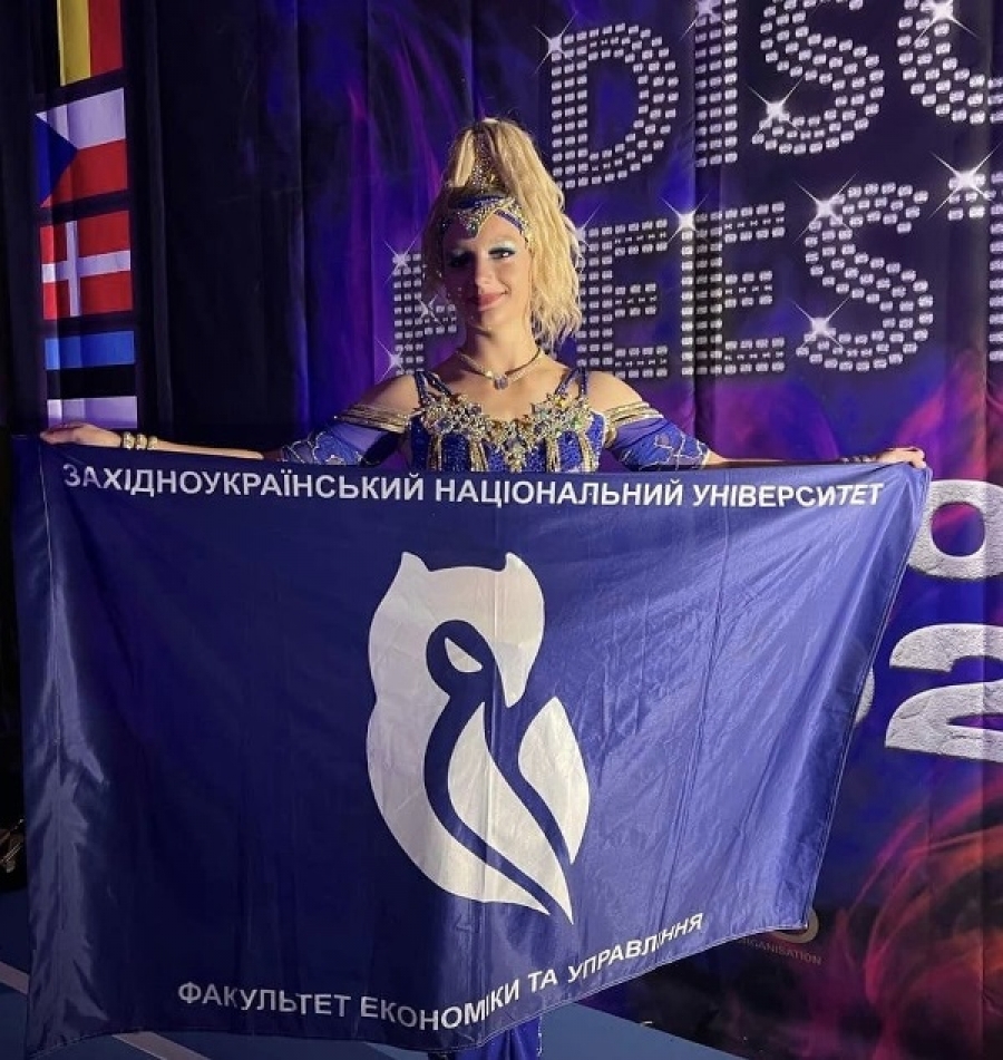 Студентка ЗУНУ взяла участь у чемпіонаті Європи з Disco Dance та Кубку світу зі Slow Dance