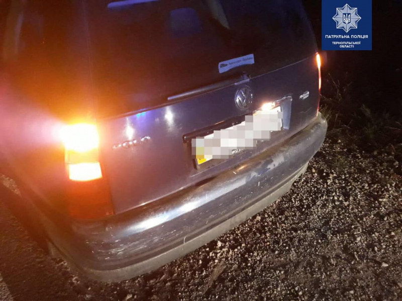 П&#039;яний і з підробленими документами: на Тернопільщині водій Volkswagen Polo вчинив ДТП