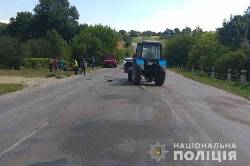 У результаті ДТП на Тернопільщині травмувалося двоє людей