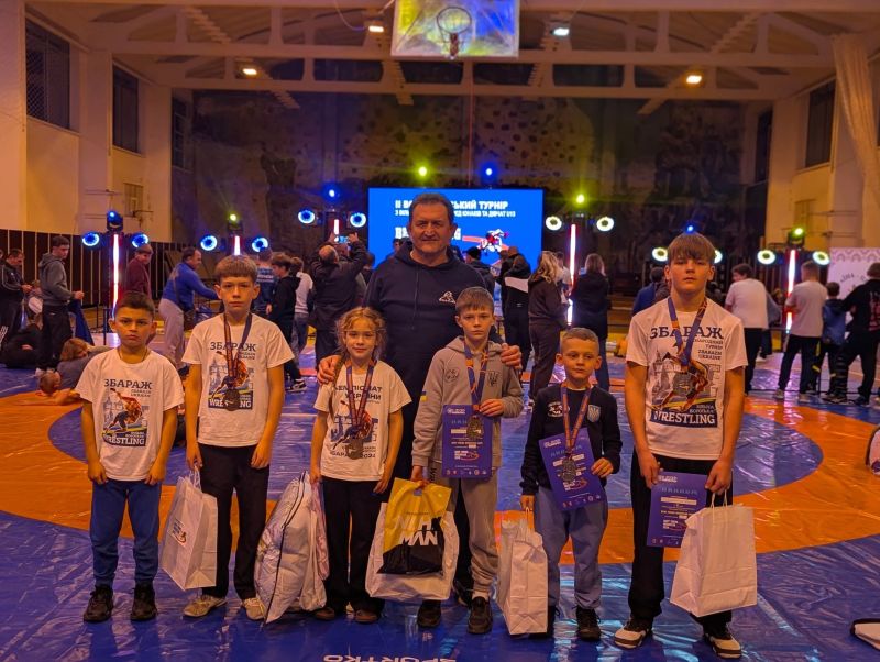 Юні борці з Тернопільщини стали призерами всеукраїнських змагань
